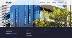 Desktop Screenshot of marisconstruction.net